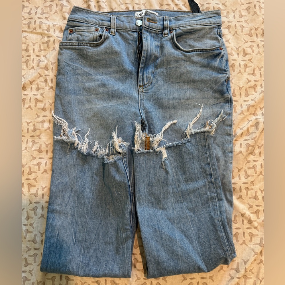 Zara The Dreed Flare Jean